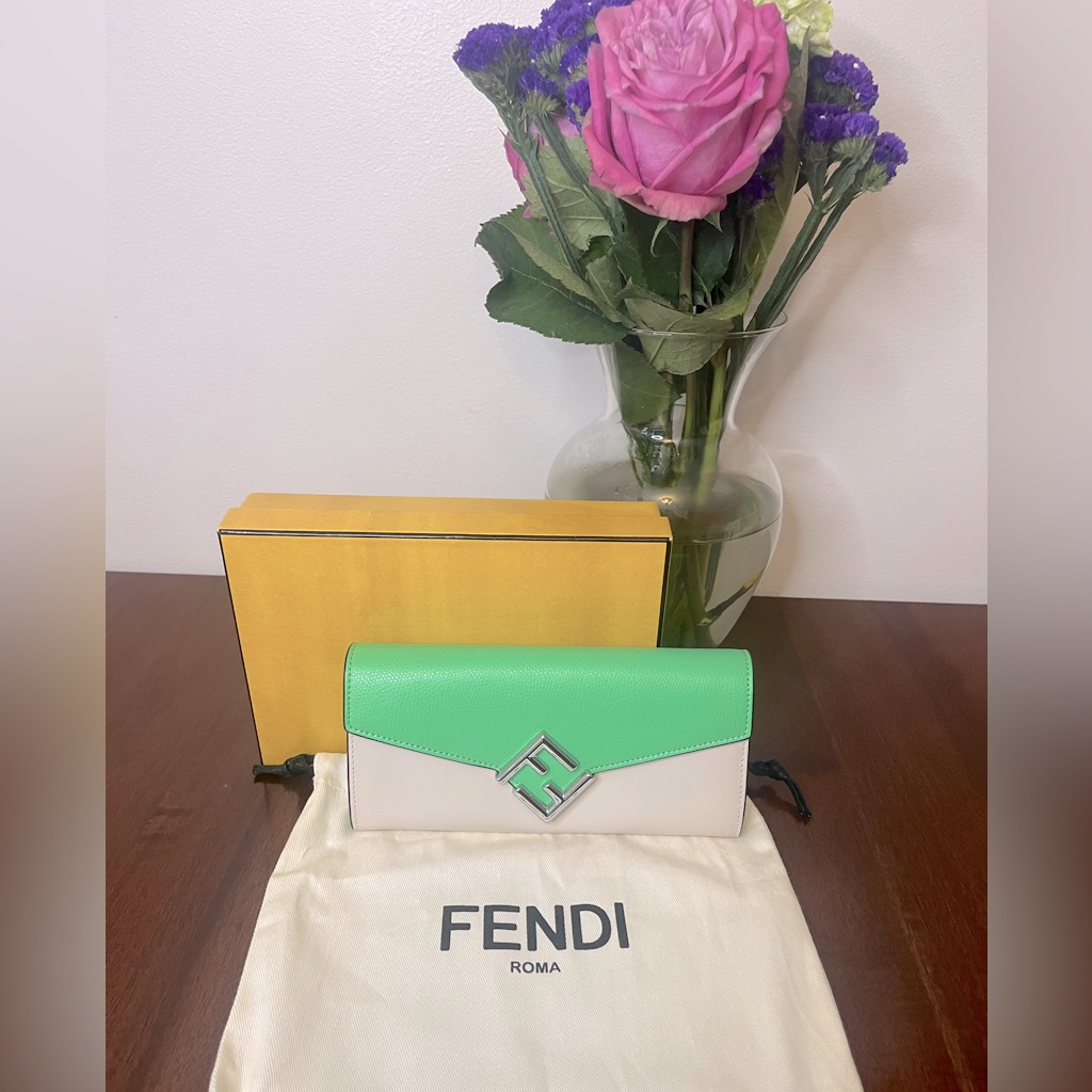 Fendi Ff Diamonds Continental Wallet